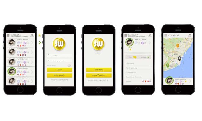 aplicación móvil SW People