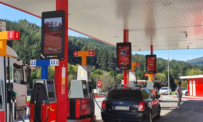 proyecto cartelería digital Easygas