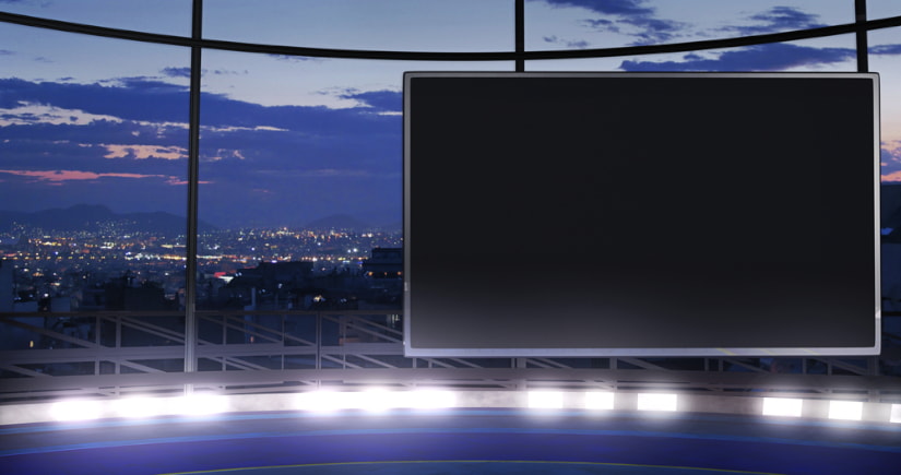 resolucion de pantalla Un monitor en el que se muestra información corporativa de calidad con una gran resolución de pantalla