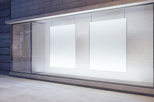 pantallas LED escaparates