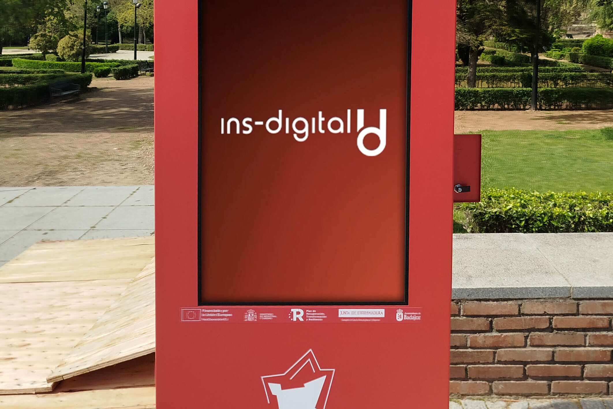 Totem LED ayuntamiento Totem LED ayuntamiento