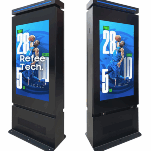Tótem digital exterior de 55" doble cara
