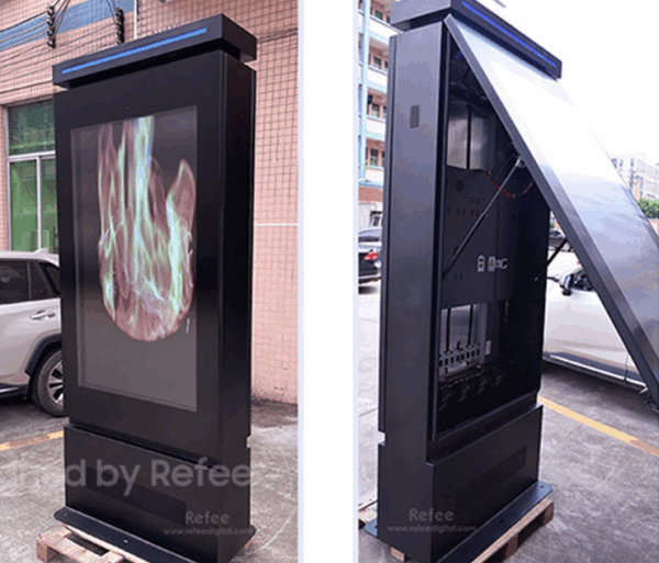 Tótem digital exterior de 55" doble cara - Imagen 2